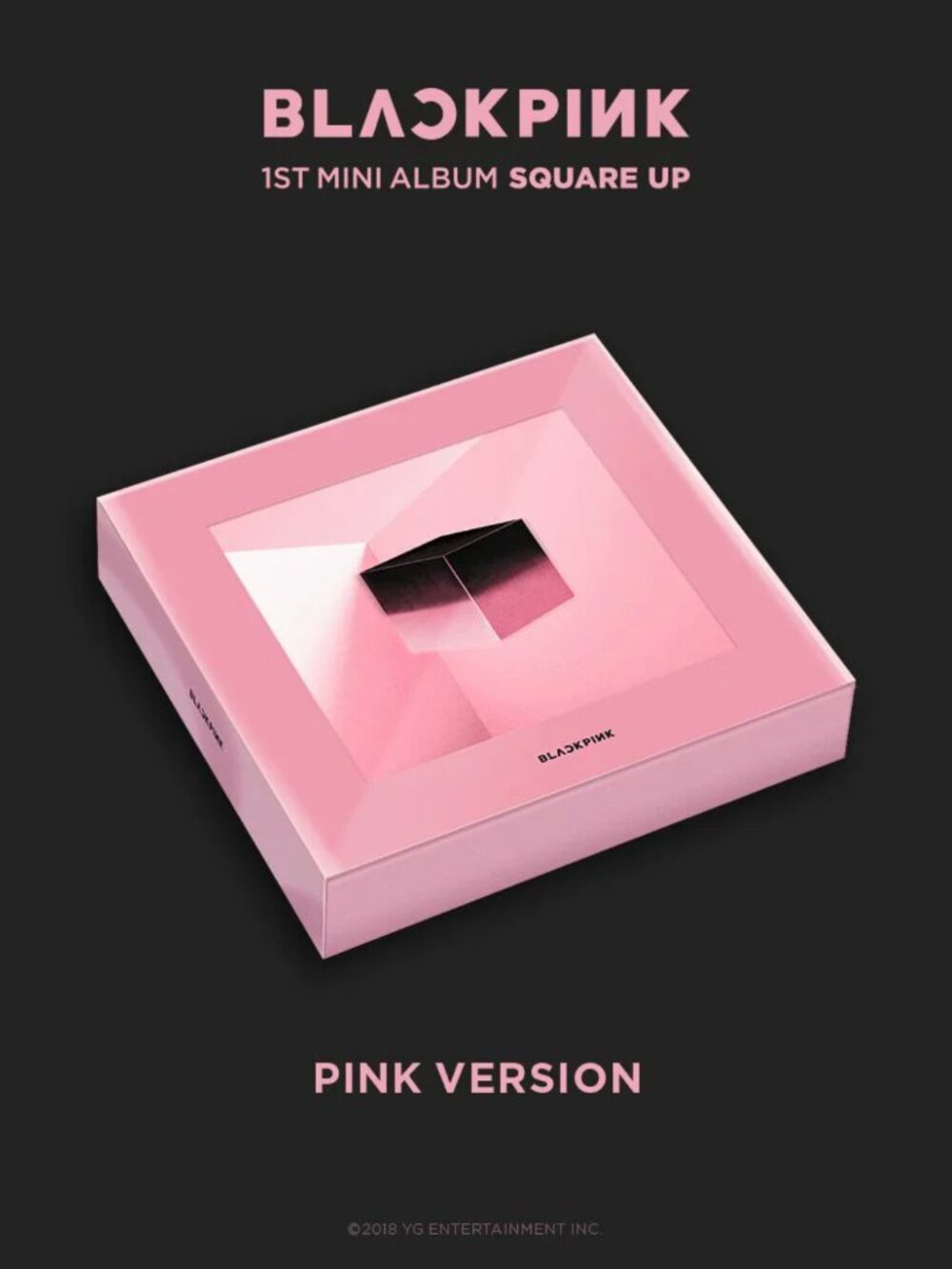 BLACKPINK – SQUARE UP (Pink Version) Sealed Official K-Pop Album